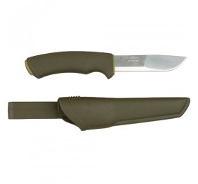 Нож Morakniv BushCraft Forest, нержавеющая сталь, рез. рукоять, 12493