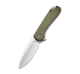 Складной нож CIVIVI Elementum D2 Steel Satin Finished Handle G10 Green