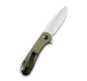 Складной нож CIVIVI Elementum D2 Steel Satin Finished Handle G10 Green