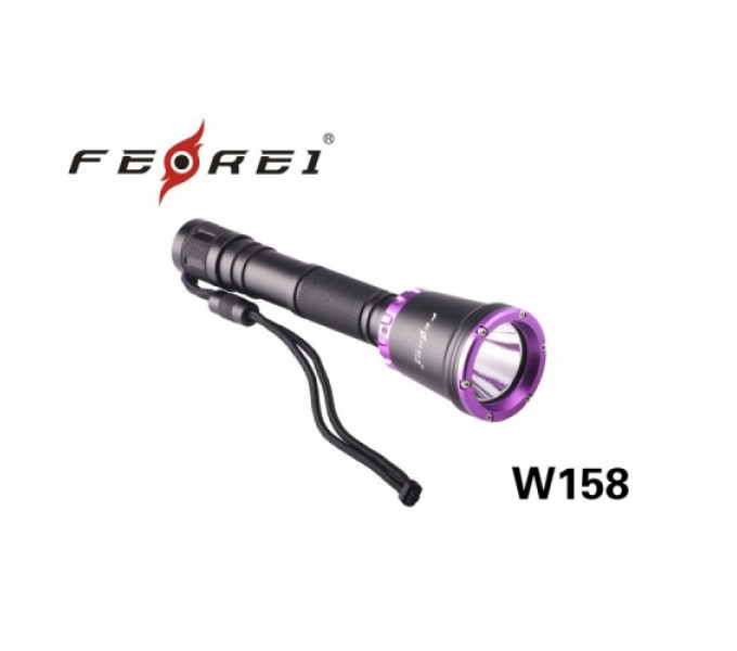 Фонарь для дайвинга Ferei W158 набор, розовый, W158P Фонарь для дайвинга Ferei W158 набор, розовый, W158P