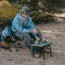 Стол Naturehike CNH22JU050 складной зелёный,6975641885368