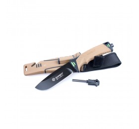 Нож Ganzo G8012 пустынный желтый, G8012-DY