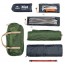 Палатка Naturehike NH18A095-D одноместная сверхлегкая с ковриком оранжевая, 6927595701836
