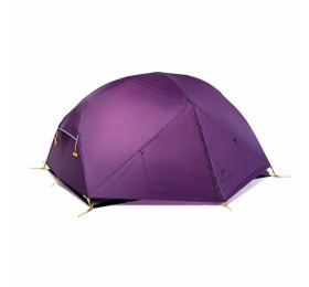 Палатка Naturehike Mongar NH17T007-M 20D двухместная сверхлегкая,фиолетовая