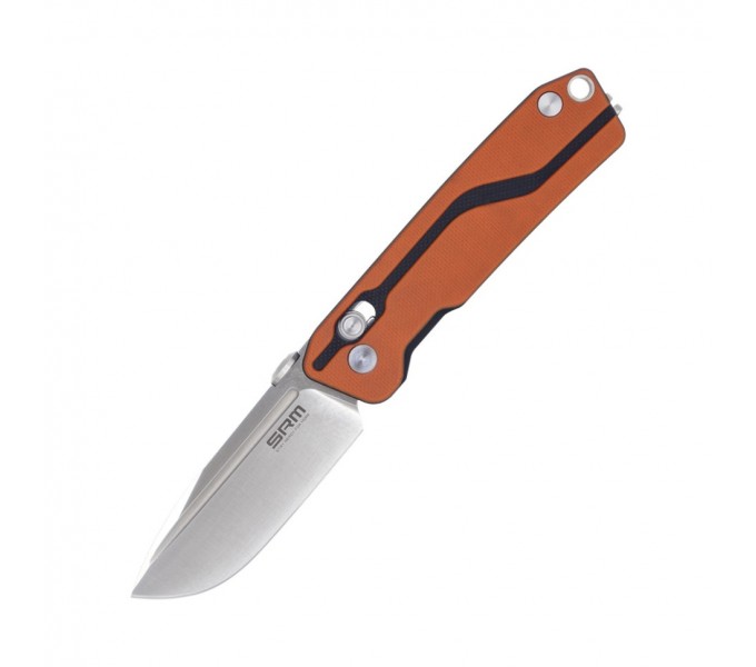 Нож складной SRM Rubik 7228-GJ оранжевый Нож складной SRM Rubik 7228-GJ оранжевый