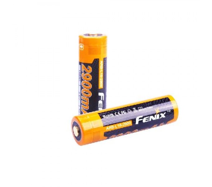 Аккумулятор 18650 Fenix ARB-L18 (2900mAh), ARB-L18-2900