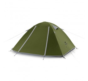 Палатка Naturehike P-Series NH18Z033-P трехместная темно-зеленая
