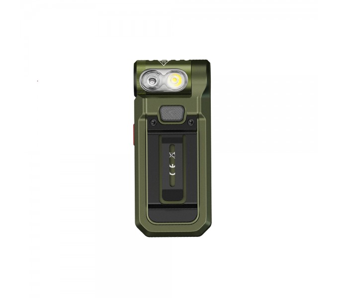 Фонарь Fenix многофункциональный SW05R-RED с красной подсветкой, зеленый