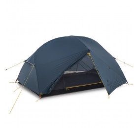 Палатка Naturehike Mongar NH19M002-J 210T двухместная сверхлегкая , синяя Navy Blue, 6975641880998