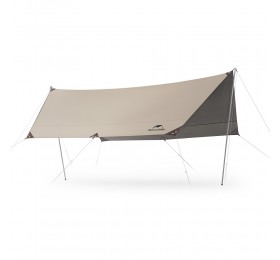 Тент Naturehike Cloud Skies Tarp C2350WS010 150D 500*380 см песочный, 6927595796498