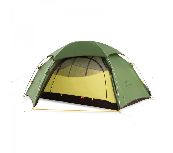 Палатка Naturehike Сloud Peak NH17K240-Y 20D двухместная, зеленая