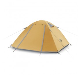 Палатка Naturehike P-Series NH18Z022-P 210T/65D, двухместная, желтая