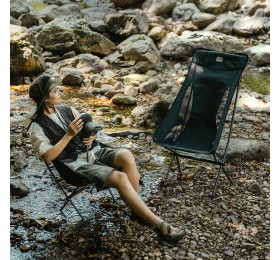 Кресло Naturehike Moon Chair CNK2450JJ015 складное чёрный L,6976023929410