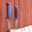 Нож Morakniv Basic 546 лимитированный 2025 нержавеющая сталь, пласт. ручка (синяя) красная вставка