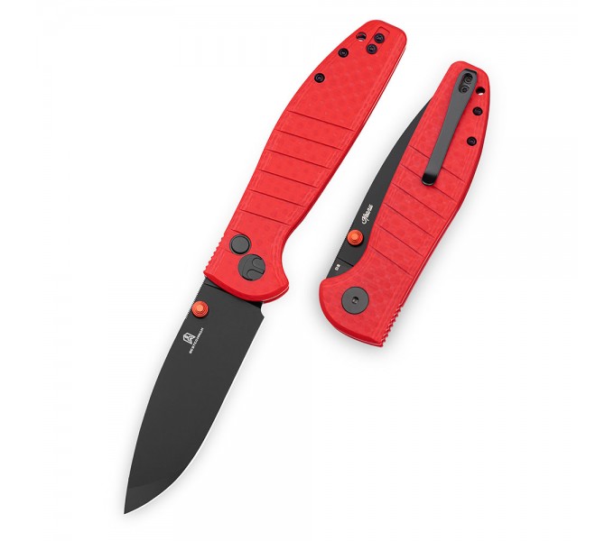 Нож Bestechman Goodboy сталь D2, рукоять G10 красная