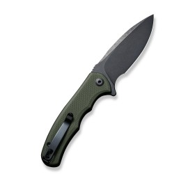 Складной нож CIVIVI Mini Praxis D2 Steel Black Stonewashed OD Handle G10 Green