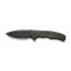 Складной нож CIVIVI Mini Praxis D2 Steel Black Stonewashed OD Handle G10 Green