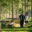 Палатка Naturehike Butterfly NH21YW132 210T двухместная, желто-коричневая