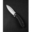 Складной нож SENCUT San Angelo 9Cr18MoV Steel Satin Finished Handle G10 Black