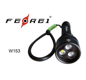 Фонарь для дайвинга Ferei W153 1хCREE XM-L (Cool White) 2xCREE XP-E (Red) (W153V20)