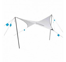 Тент Naturehike Rhombus NH19TM003 150D / Silver Coated 402*268 см для кемпинга, серый