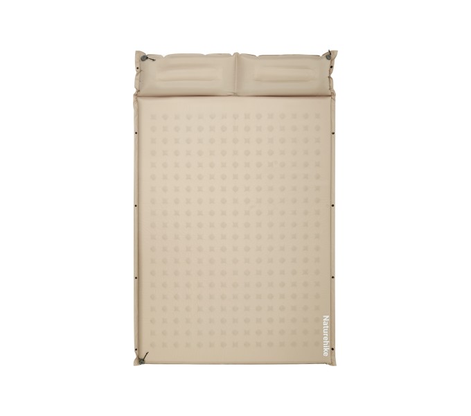 Коврик Naturehike CNK2550WS025 D Series 3см с подушкой R3.1 Double самонадувной туристический бежевый Коврик Naturehike CNK2550WS025 D Series 3см с подушкой R3.1 Double самонадувной туристический бежевый