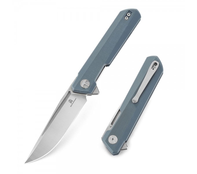 Нож Bestechman Dundee сталь D2, рукоять G10 серый