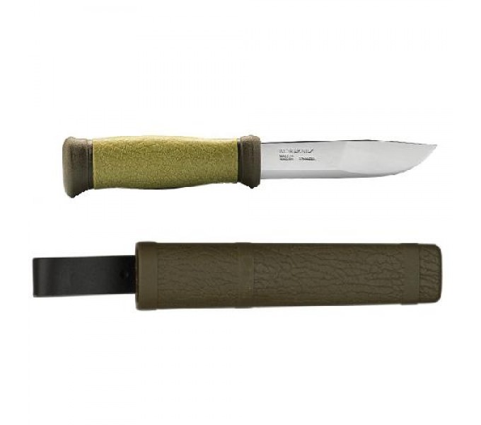 Нож Morakniv Outdoor 2000 Green, нержавеющая сталь, 10629