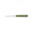 Нож столовый Opinel №112, деревянная рукоять, блистер, нержавеющая сталь, темно-зеленый 003118 Нож столовый Opinel №112, деревянная рукоять, блистер, нержавеющая сталь, темно-зеленый 003118