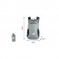 Рюкзак компактный Naturehike 18L NH17A012-B Ultra-Light серый