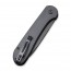 Складной нож CIVIVI Button Lock Elementum 14C28N Steel Black Stonewashed Handle G10 Black