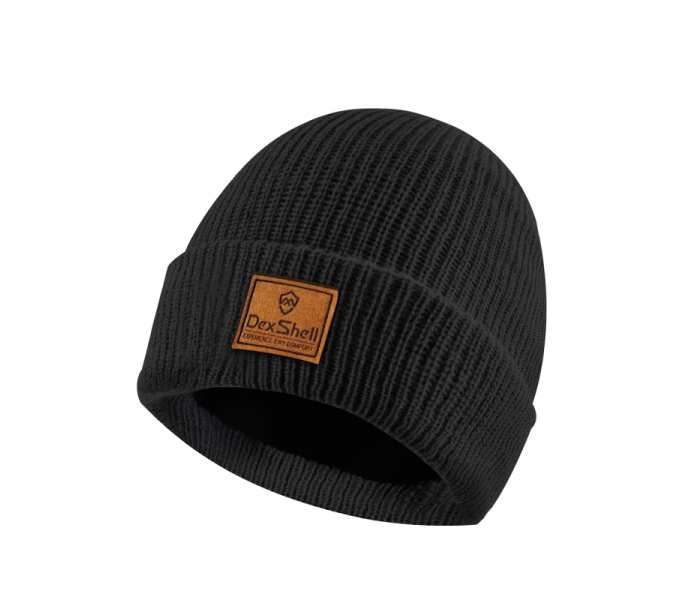 Водонепроницаемая шапка Dexshell Watch Beanie — чёрный, размер S/M (56-58 см)