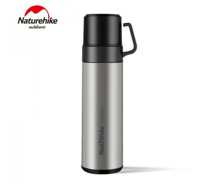 Термос Naturehike NH17S020-B 3в1 600мл серебряный