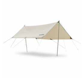 Тент Naturehike Girder NH20TM006, 150D, 500*292 см для кемпинга песочный (с двумя стойками)