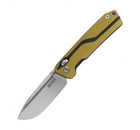Нож складной SRM Rubik 7228L-GW желтый