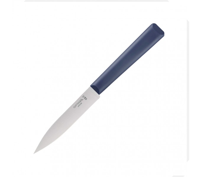 Нож столовый Opinel №312, пластиковая рукоять, блистер, нержавеющая сталь, темно-синий Нож столовый Opinel №312, пластиковая рукоять, блистер, нержавеющая сталь, темно-синий