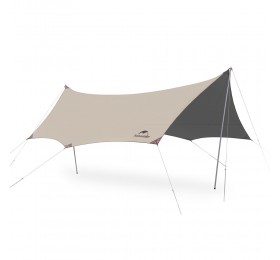 Тент Naturehike Cloud Skies Tarp C2350WS010 150D 550*465 см песочный, 6927595796481
