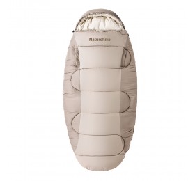 Спальный мешок Naturehike CNK2350WS026 PS300 облегченный коричневый,6976507664240