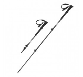 Палка треккинговая Naturehike 7075 AL NH17D017-D 61-135 черный