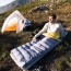 Мешок спальный Naturehike CW400 NH18C400-D с утиным пухом, размер M, серый