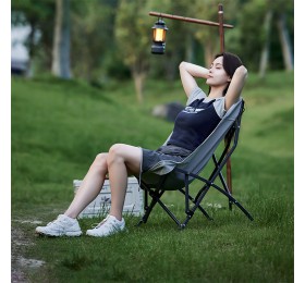Кресло Naturehike Moon Chair CNK23JU0001 складное серый,6976023929786