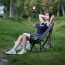 Кресло Naturehike Moon Chair CNK23JU0001 складное серый,6976023929786