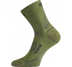 Носки Lasting TNW 698, wool+nylon, зеленый, размер S , TNW698-S