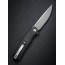 Складной нож SENCUT Scitus D2 Steel Gray Stonewashed Handle G10 Black