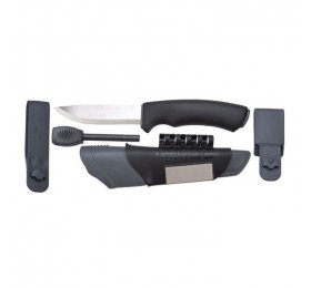 Нож Morakniv BushCraft Survival, нержавеющая сталь, черный, 11835