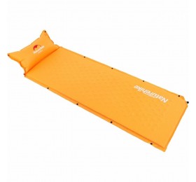 Коврик для сна Naturehike NH15Q002-D с подушкой оранжевый