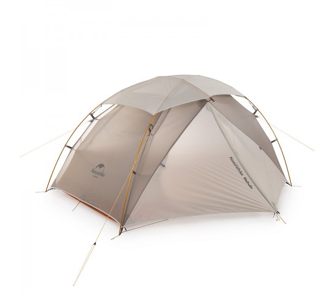 Палатка сверхлегкая Naturehike Nebula 2 NH19ZP011 двухместная, серая