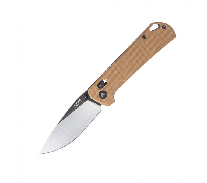 Нож складной SRM 168L-GW песочный Нож складной SRM 168L-GW песочный