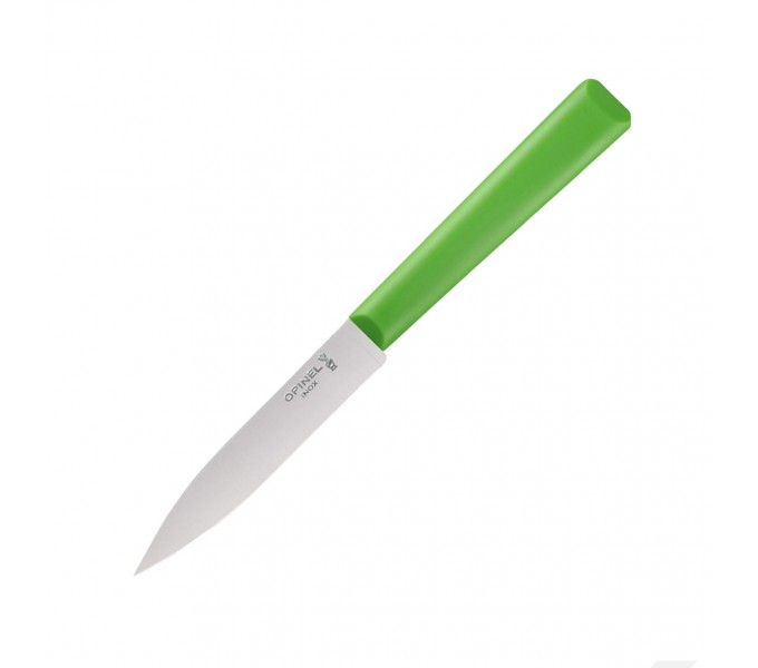Нож столовый Opinel №312, пластиковая рукоять, блистер, нержавеющая сталь, зеленый Нож столовый Opinel №312, пластиковая рукоять, блистер, нержавеющая сталь, зеленый