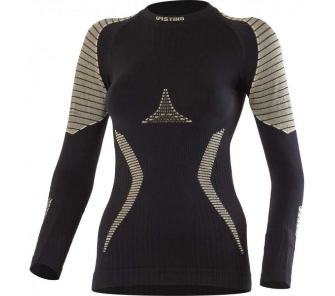 Футболка женская Werela/ дл. рукав/ шерсть 300 / черная/ L-XL Футболка женская Werela/ дл. рукав/ шерсть 300 / черная/ L-XL